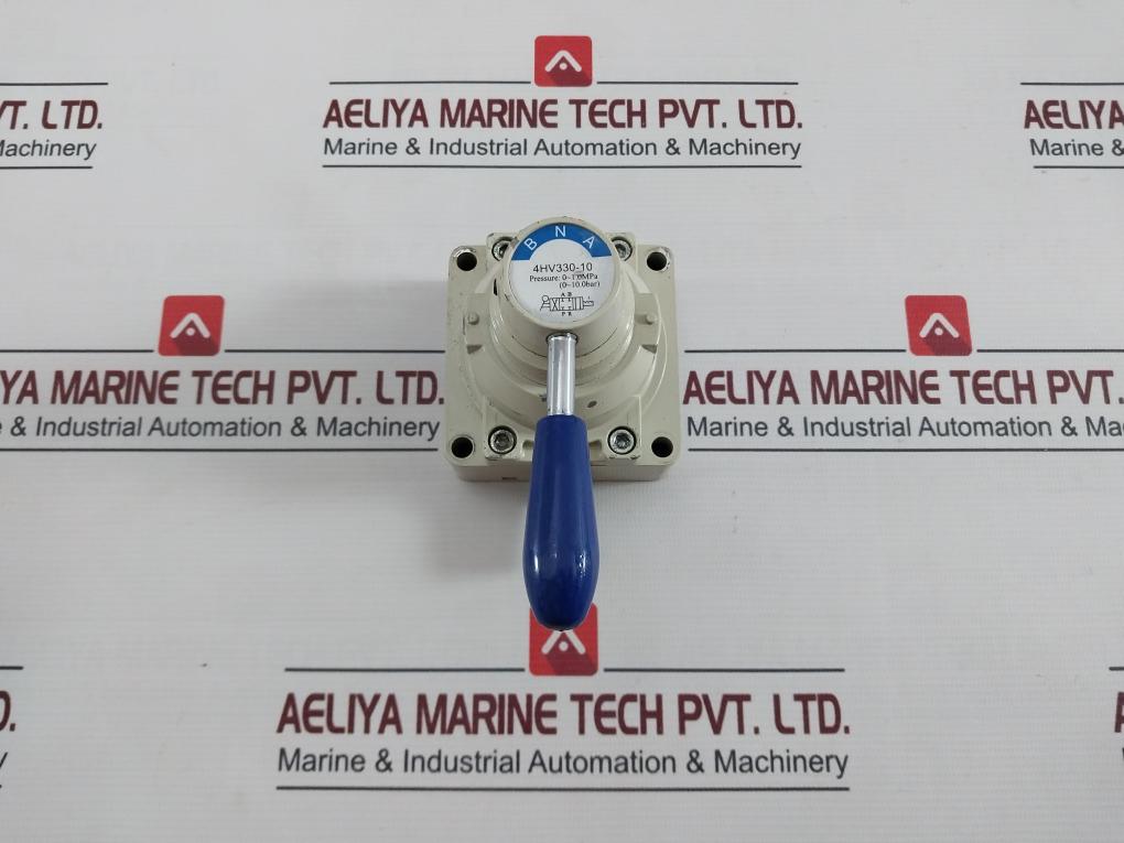 Airtac 4Hv330-10 4/3-way Hand Lever Valve 010.0 Bar