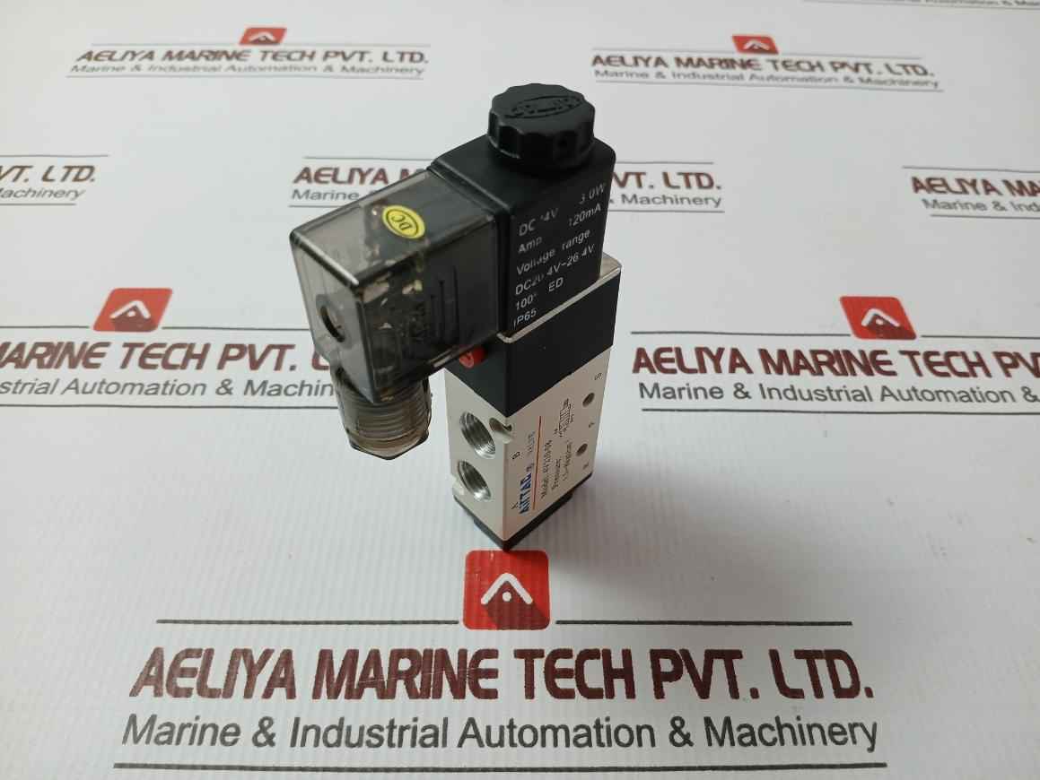 Airtac 4V210-08 Solenoid Valve Dc24V 3.0W 120 Ma 1.5-8Kgf/Cm2