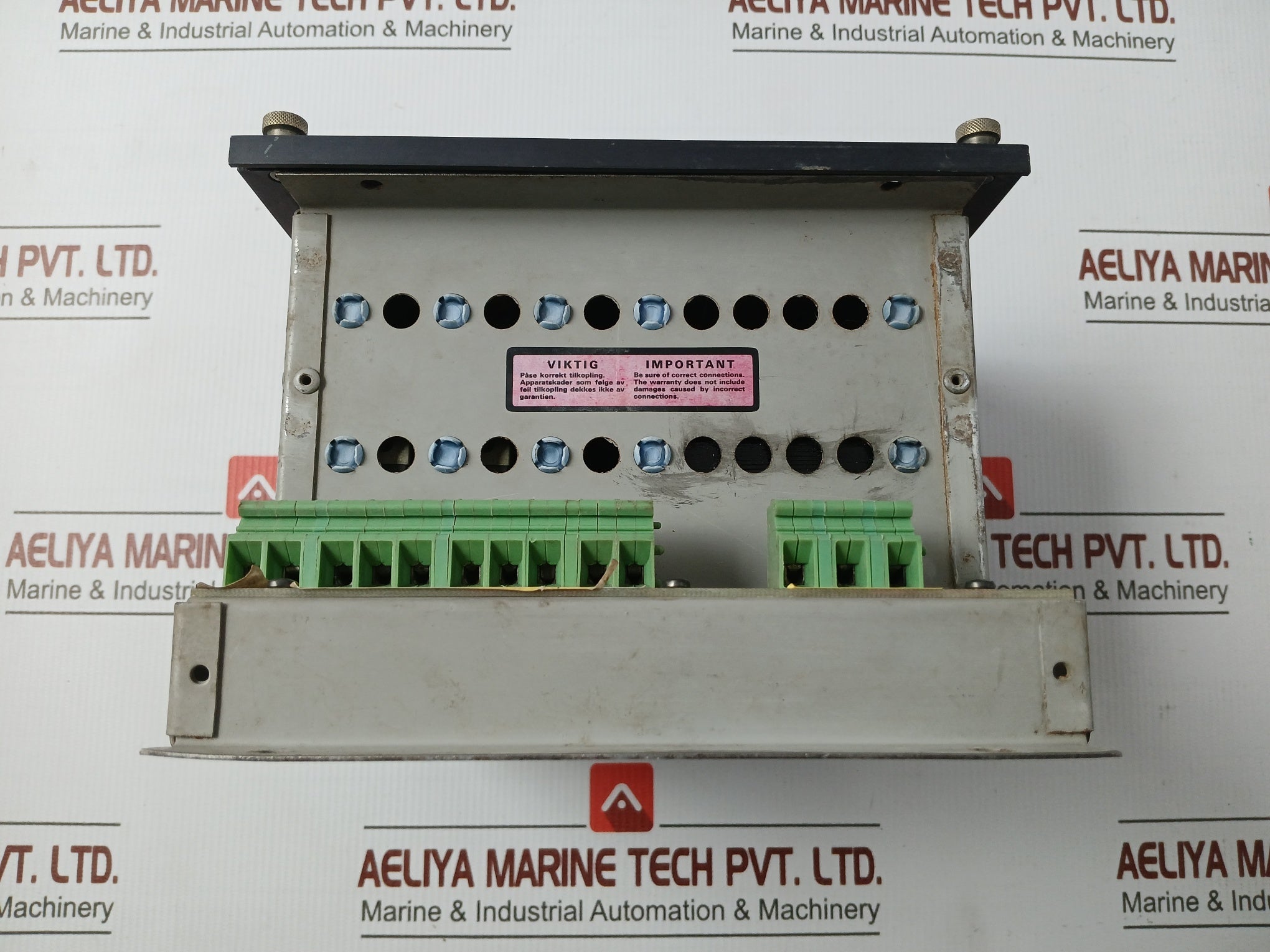 Ak-38/1 Voltage And Frequency Monitor 45-65 Min 1-20 Sec Autronica