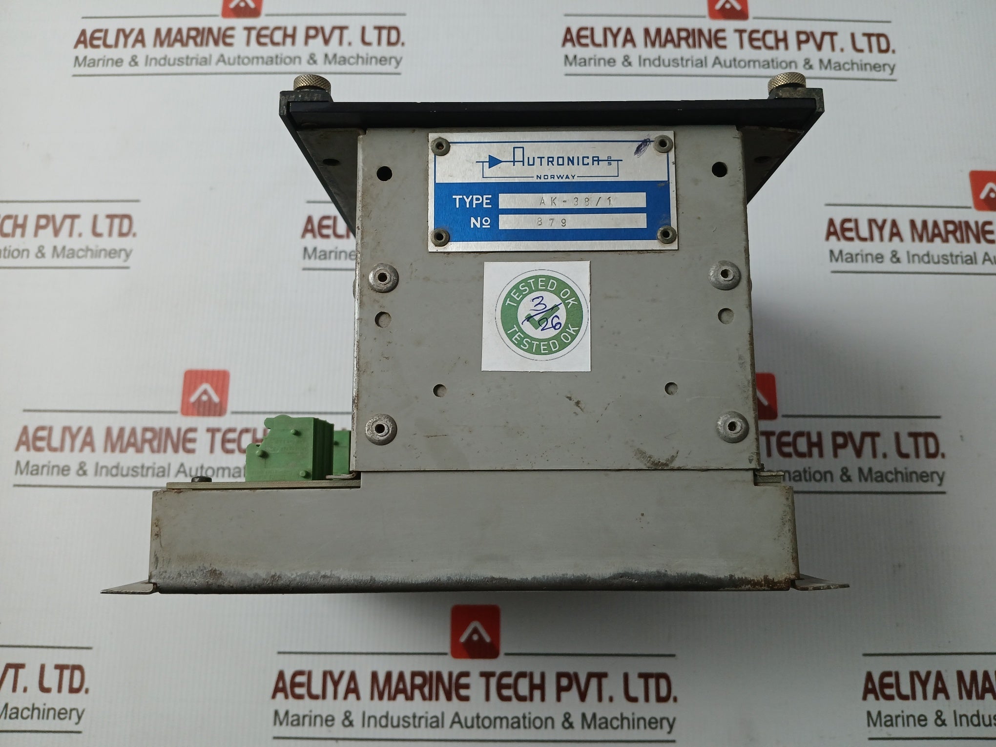 Ak-38/1 Voltage And Frequency Monitor 45-65 Min 1-20 Sec Autronica