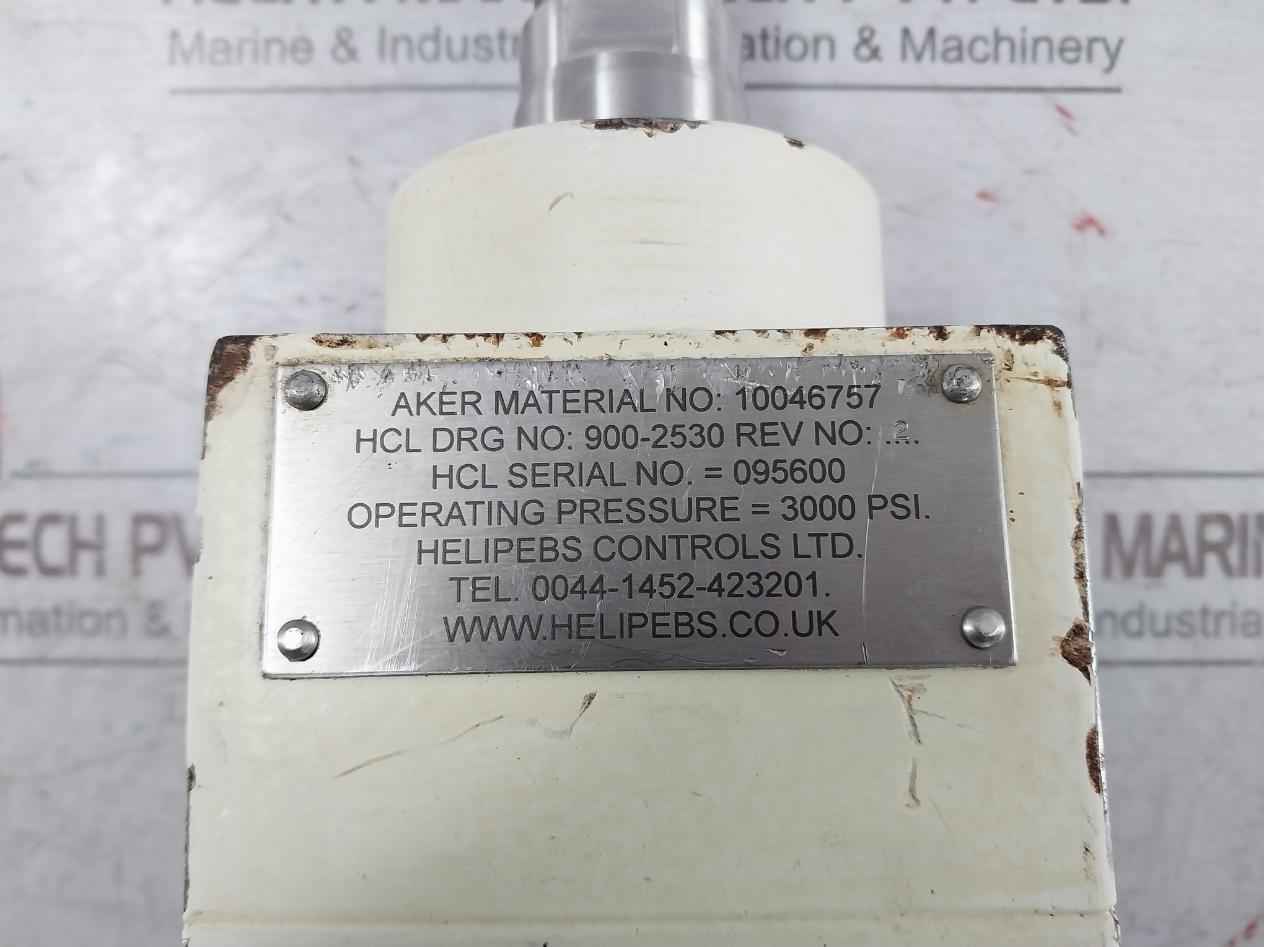 Aker Solutions 10046757 Bop Cylinder 3000 Psi Hcl Drg 900-2530 Rev 2