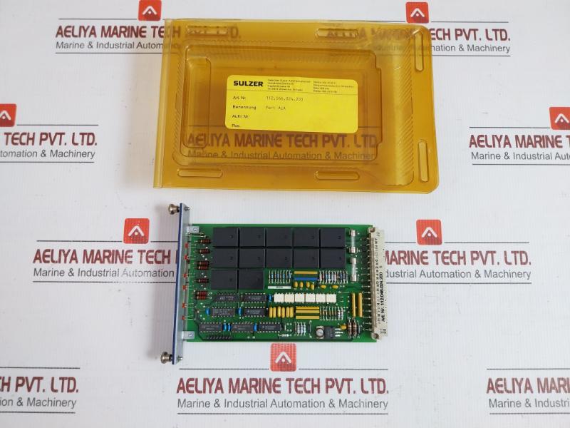 Alarm Ala Pc Board 112.046.024.200 Sulzer
