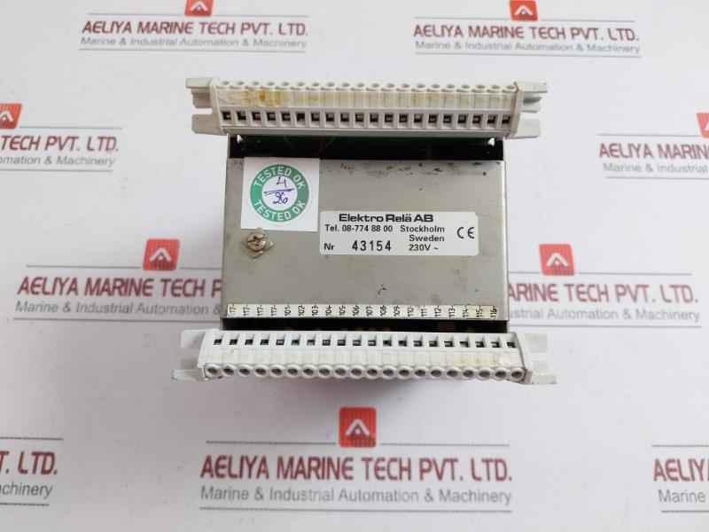 Alarm Annunciator Panel 230V Elektro Rela Lta-16