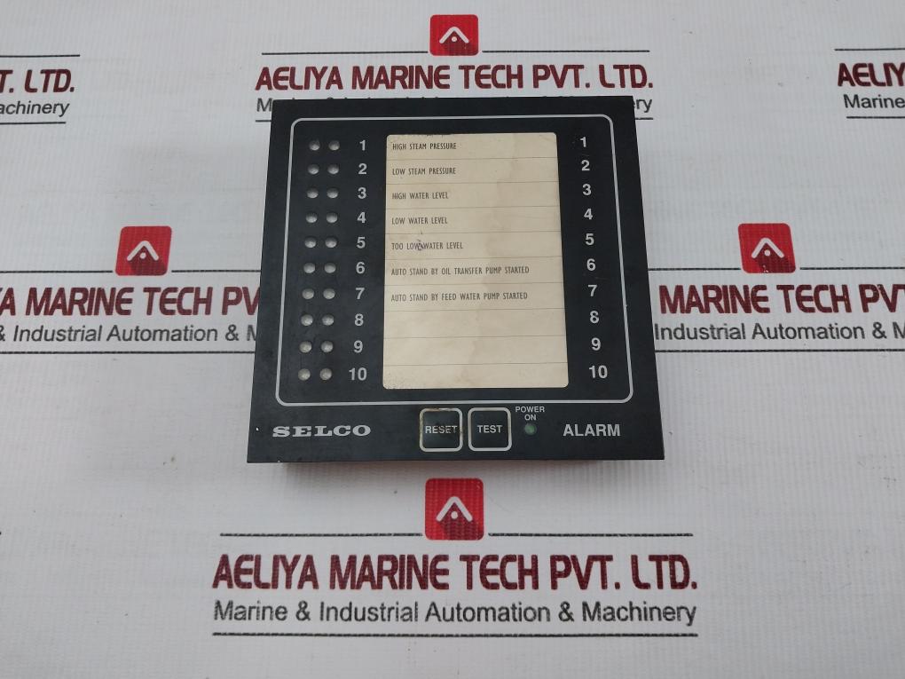 Alarm Indicator Panel 12-24V Selco M1000-24-10C
