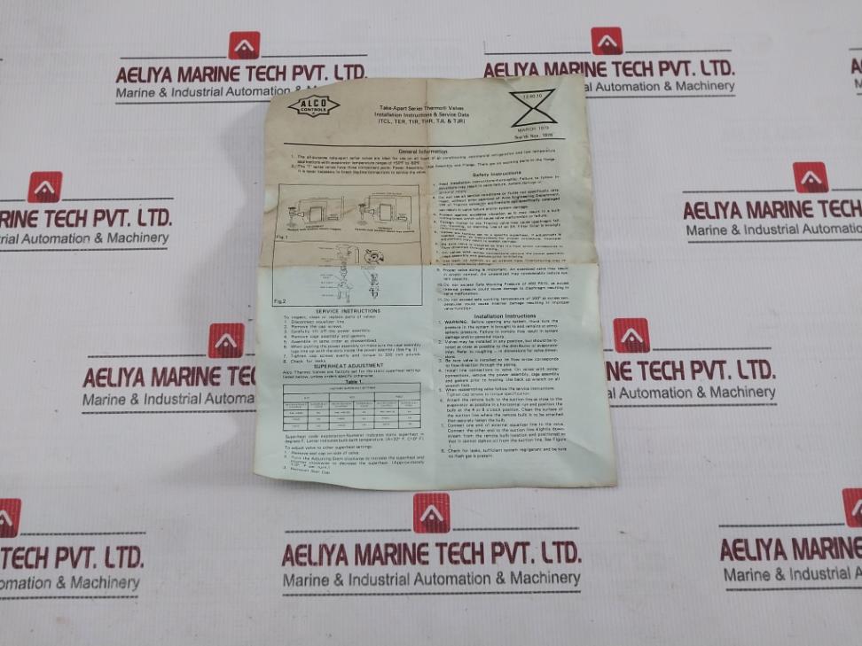 Alco Tcle 2 Fw Power Assembly Thermal Expansion Valve C8B.571.48.01.051