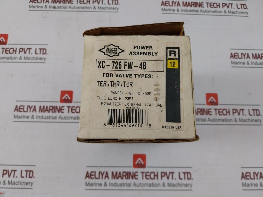 Alco Xc726 Fw-4B Thermal Expansion Valve Power Assembly