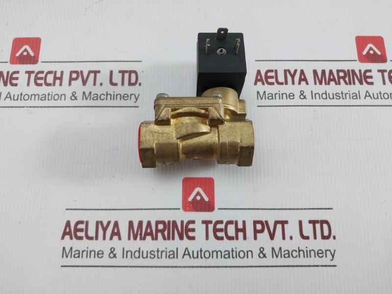 Alcon Brass Solenoid Valve 24V Dc 19D11Z1A5-1Qj1