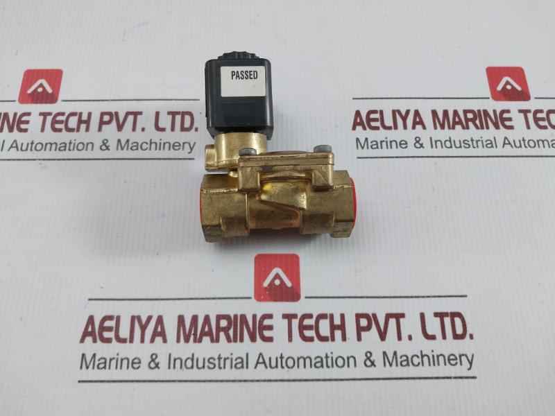 Alcon Brass Solenoid Valve 24V Dc 19D11Z1A5-1Qj1