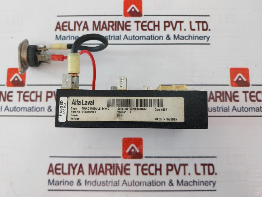 Alfa Laval 3183062861 Triac Module 24Vac