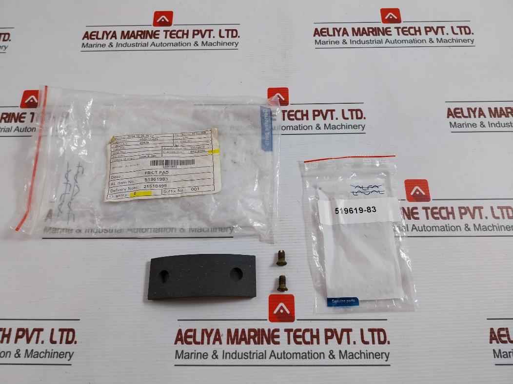 Alfa Laval 519619-83 Friction Pad