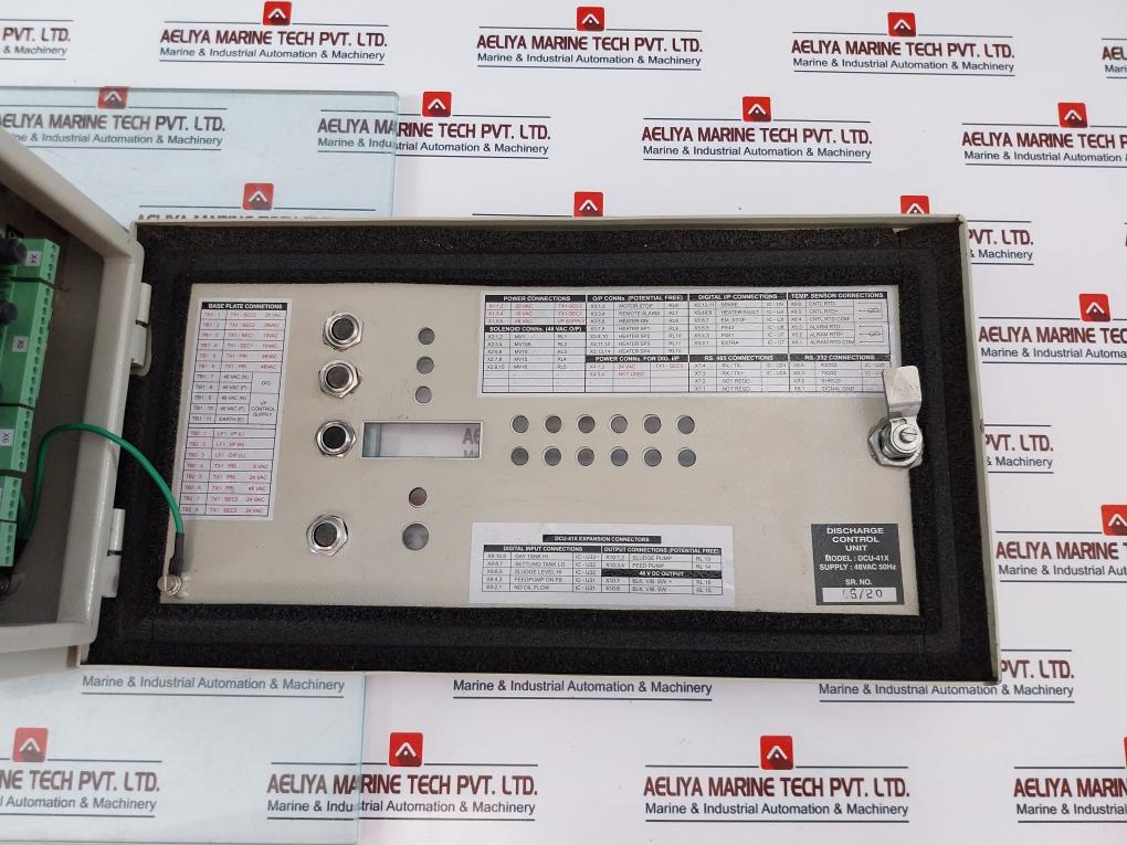 Alfa Laval Dcu-41X Discharge Control Unit 48Vac 50Hz Ver: 5.1 S