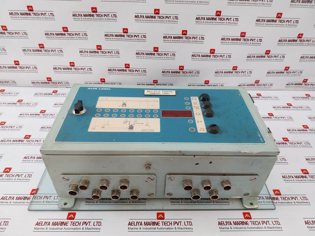 Alfa Laval Epc-400 Control Module W/ B-4635-2/3 Plc Power Supply Ver. 1