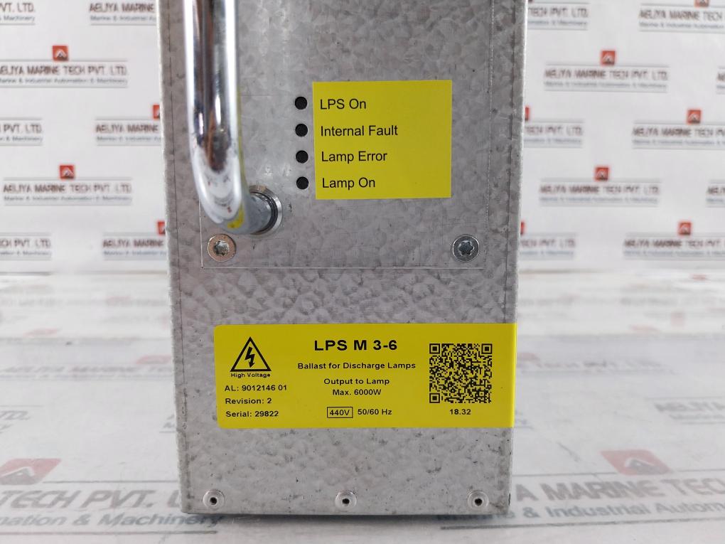 Alfa Laval Lps M 3-6 Lamp Power Supply 440V 50/60Hz