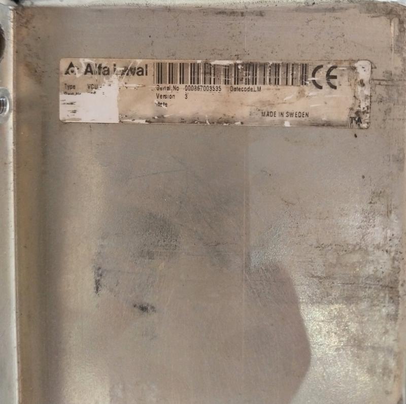 Alfa Laval Viscocity Control Unit 3183052031 Vcu-160R