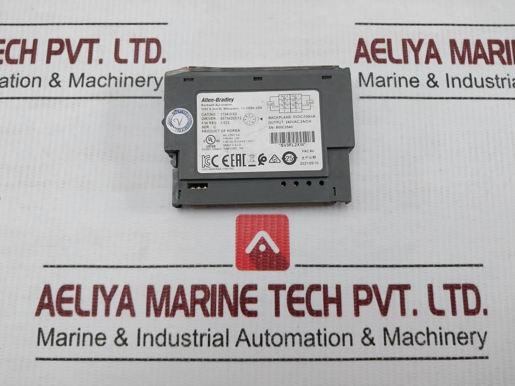 Allen-Bradley-Ser-C-Relay-Output-Module-240-Vac-2a-1734-Ox2-8