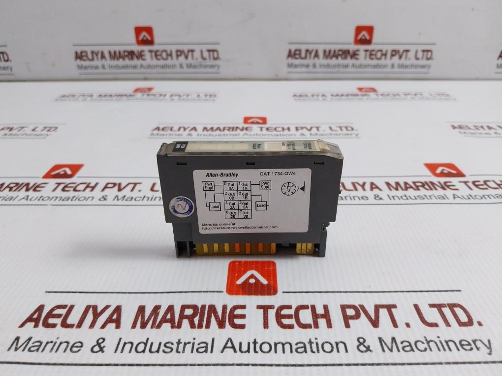 Allen-bradley-Ser-C-50-60Hz-Digital-I-O-Relay-Module-1734-ow4-208909-5