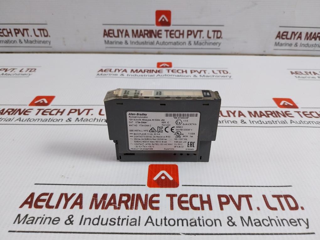 Allen-bradley-Ser-C-50-60Hz-Digital-I-O-Relay-Module-1734-ow4-208909-7