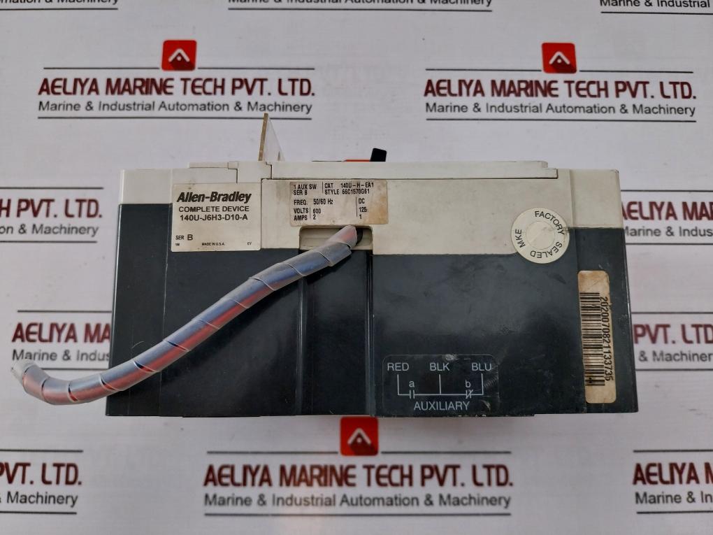 Allen-bradley 140U-j6X3 B 3-pole Molded Case Circuit Breaker Frame