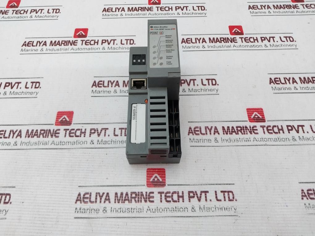 Allen-bradley 1734-aent Point I/O Ethernet Network Adapter Ser B