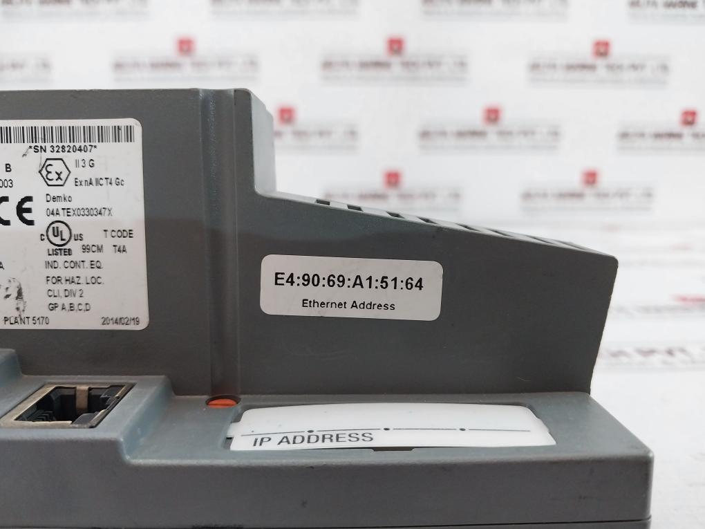 Allen-bradley 1734-aent Point I/O Ethernet Network Adapter Ser B