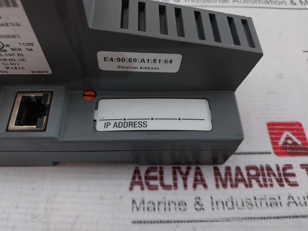 Allen-bradley 1734-aent Point I/O Ethernet Network Adapter Ser B