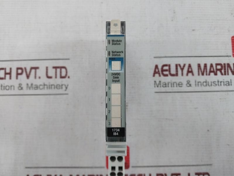 Allen-bradley 1734-ib4 Ser D 24Vdc Sink Input Module Pn-130650 10002386068/00