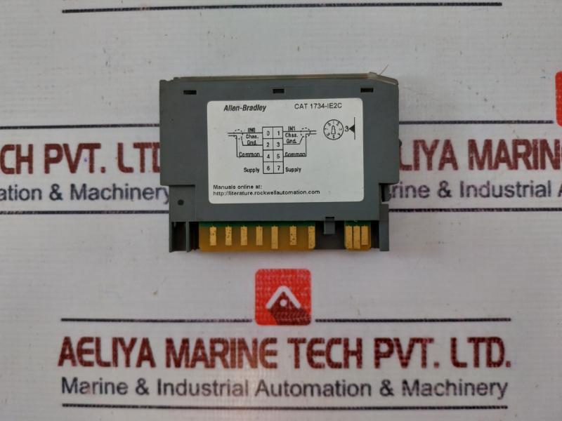 Allen-bradley 1734-ie2C Point I/O 2 Point Analog Input Module 24 Vdc 21 Ma