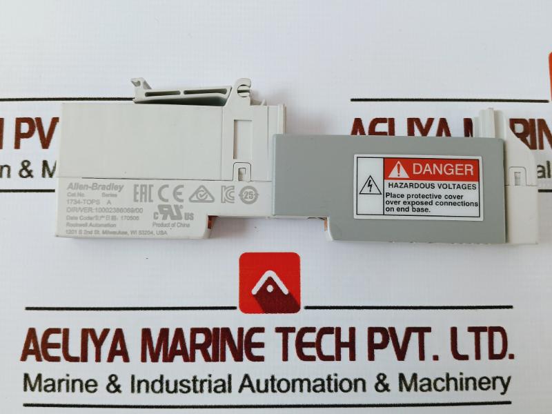 Allen-bradley 1734-tops Terminal Base Point I/o 10002386069/00 Series A