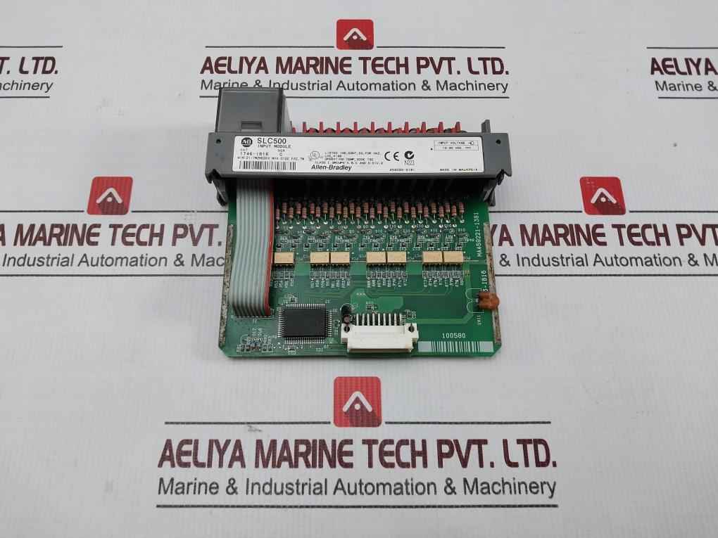 Allen-bradley 1746-ib16 Input Module Ser C 100580 10-30 Vdc