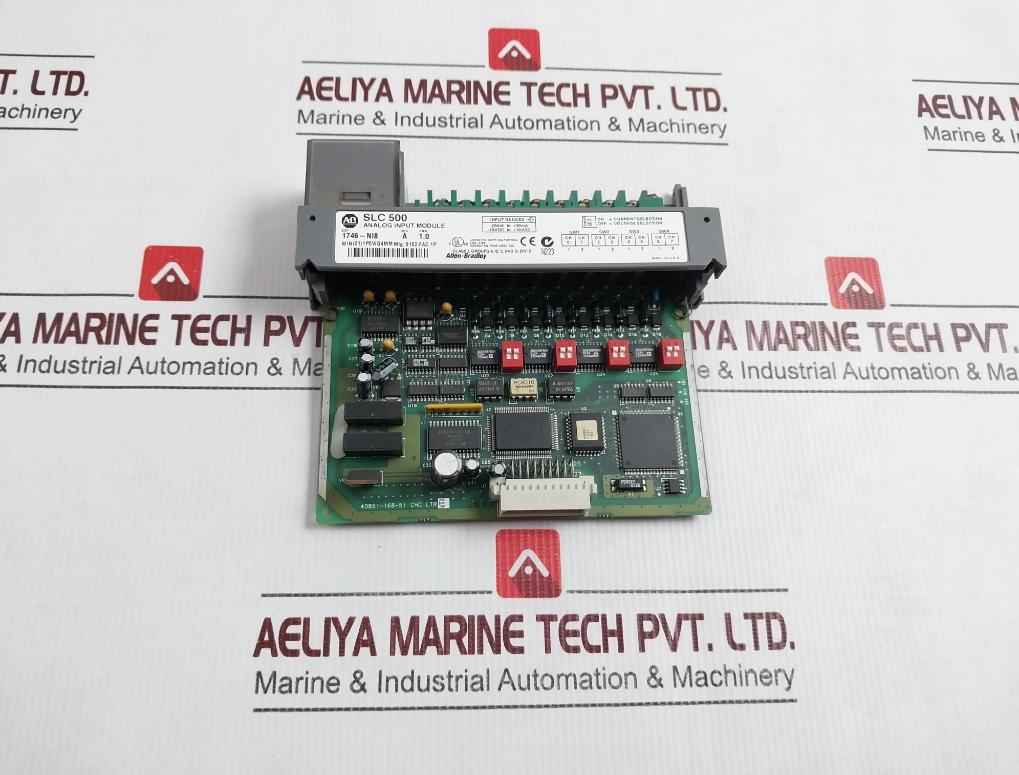 Allen-bradley 1746-ni8 Analog Input Module -20ma To +20ma -10vdc To +10vdc