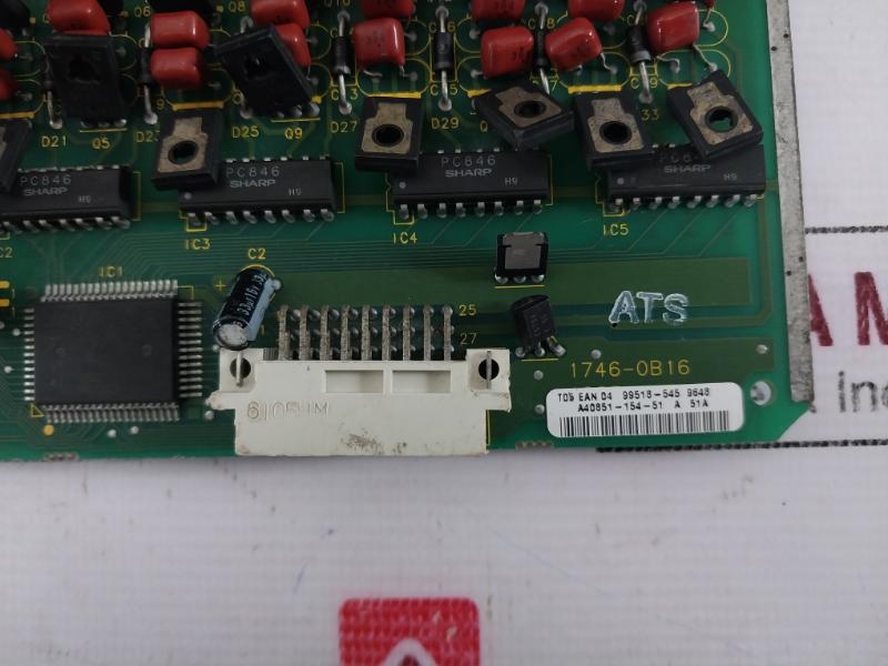 Allen-bradley 1746-ob16 Output Module, 40851-153-01A