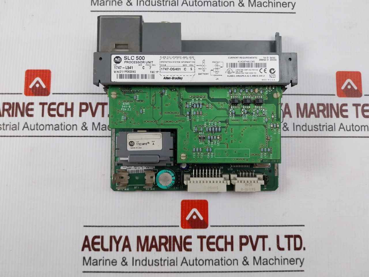 Allen-bradley 1747-l541 Slc 500 Slc 5/04 Cpu Processor Unit 1a 5vdc 94v-0
