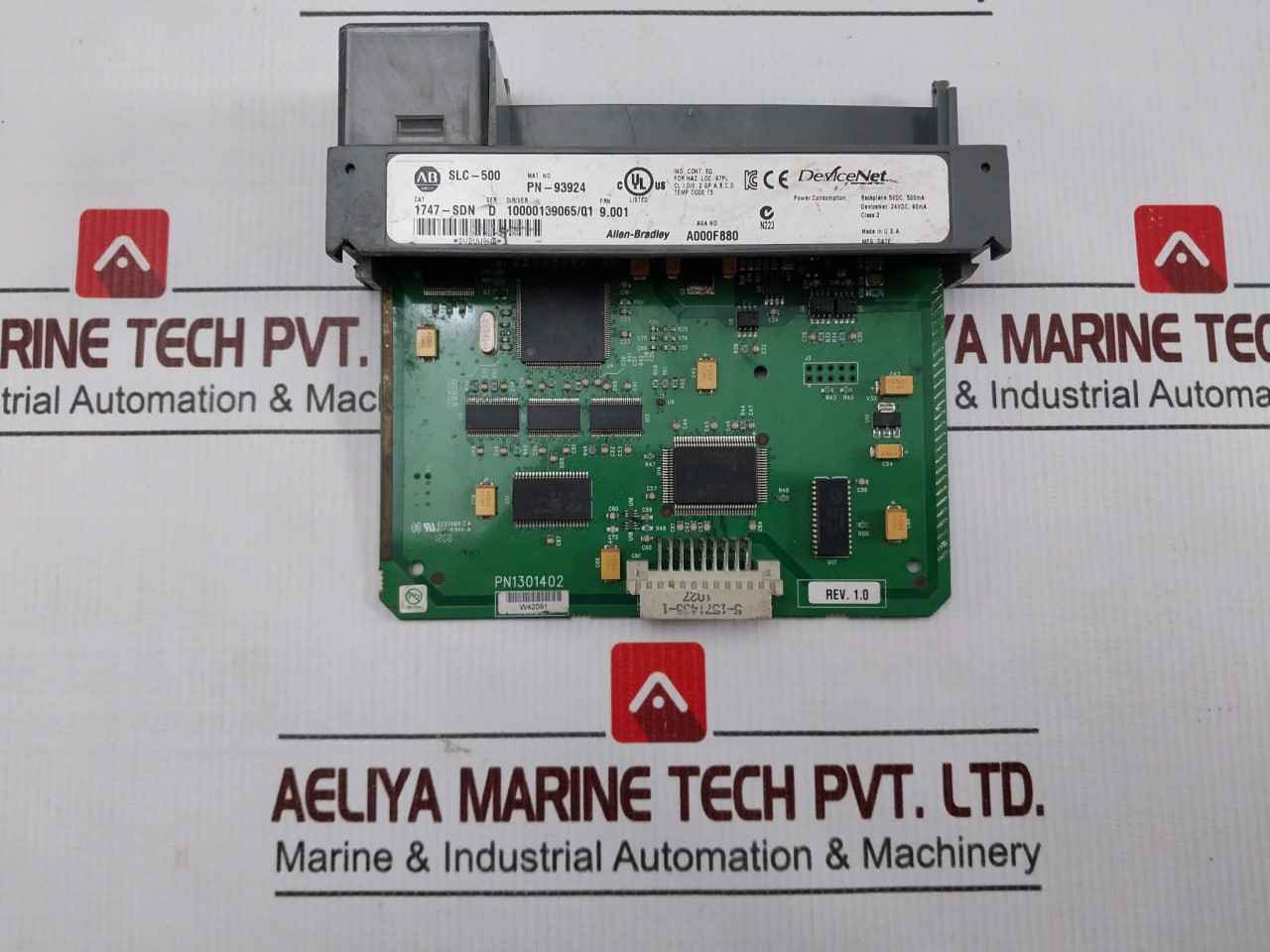 Allen-bradley 1747-sdn Devicenet Scanner Module Slc-500 24Vdc, 90Ma