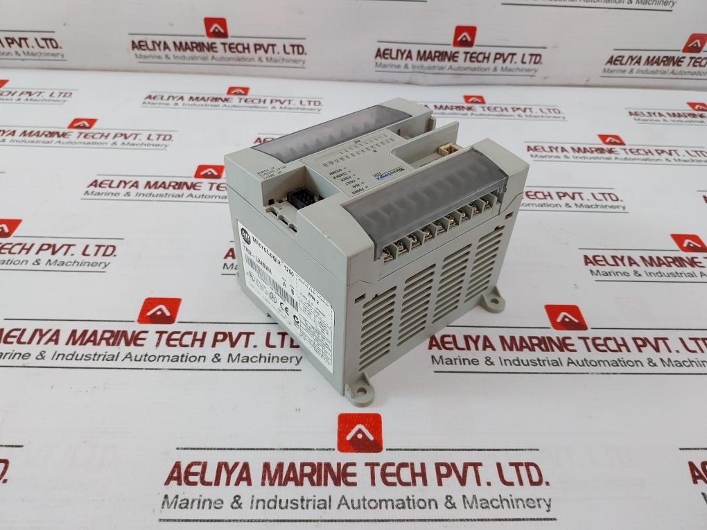 Allen-bradley 1762-l24Bwa Micrologix 1200 24 Point Controller 50-60Hz 24Vdc