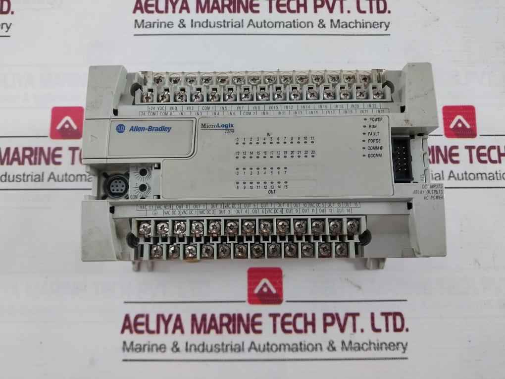 Allen-bradley 1762-l40Bwa Micrologix 1200 Plc Point Controller Module 100-240Vac