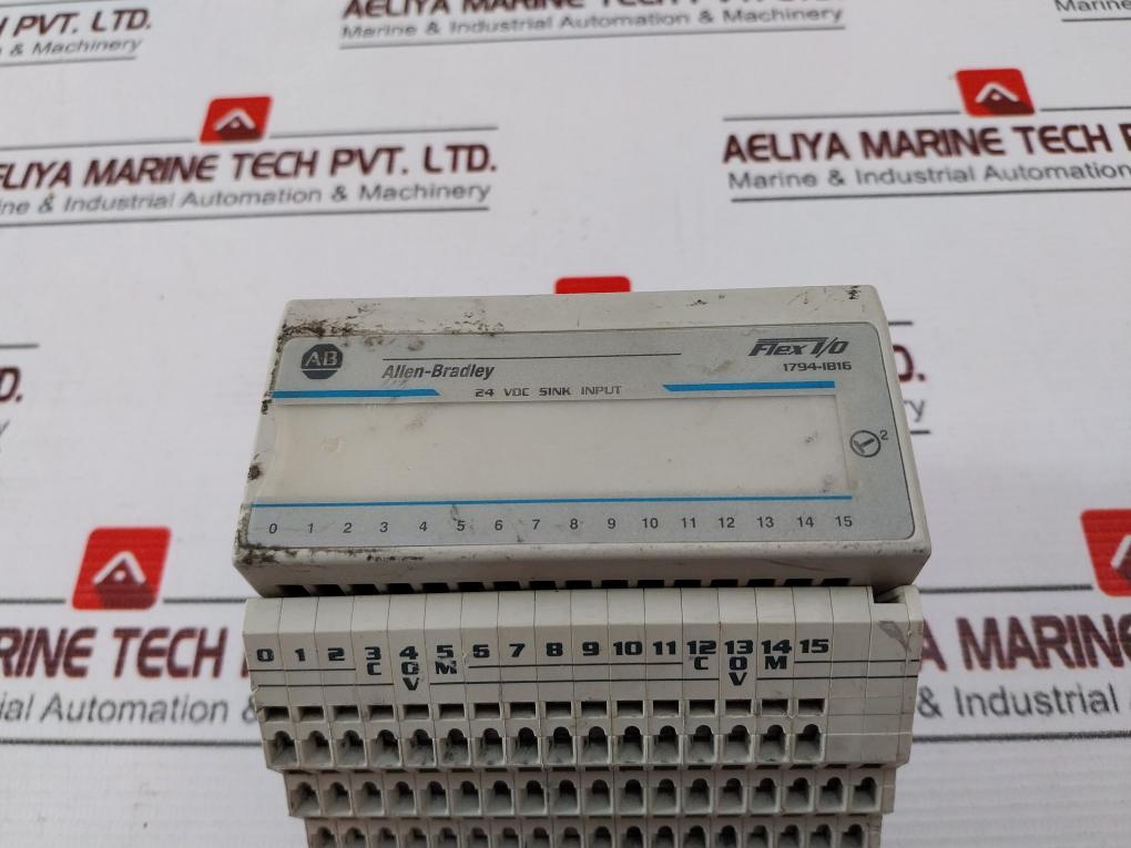 Allen-bradley 1794-ib16 Flex I/O Input Module 24 Vdc Sink Input