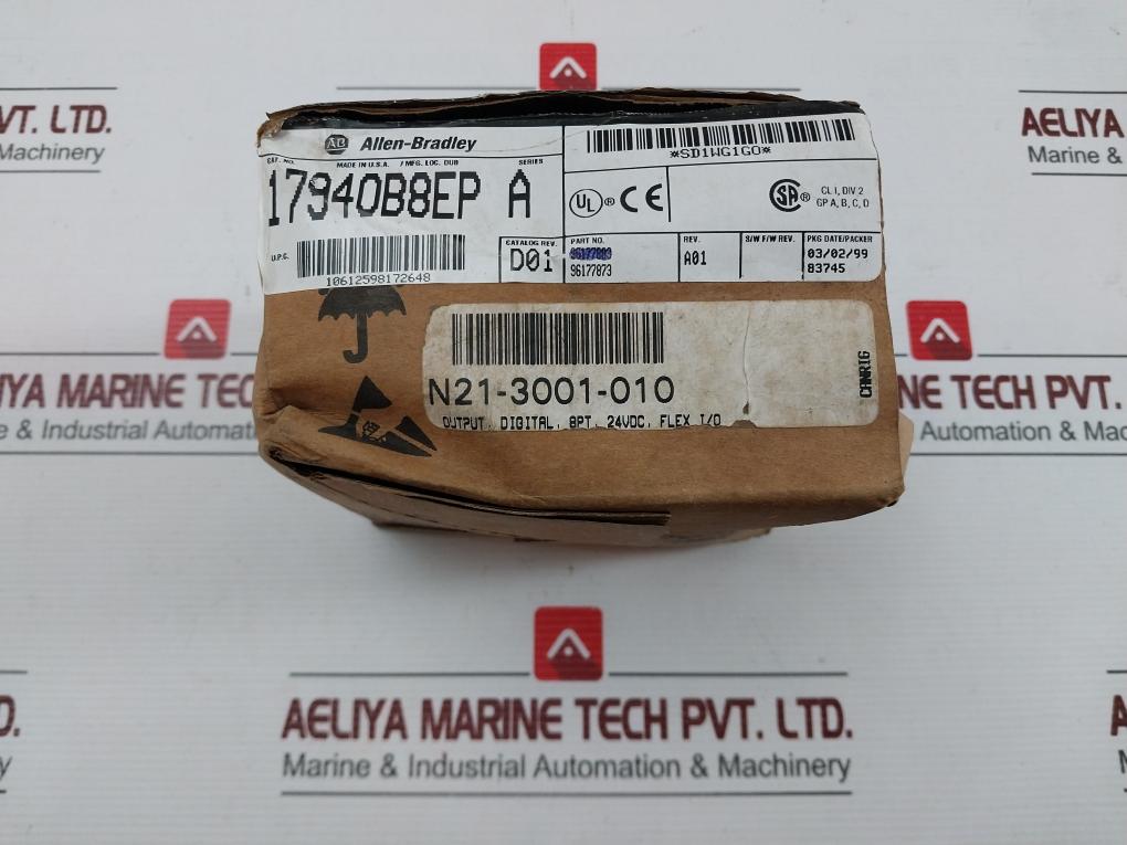Allen-bradley 1794-ob8Ep Flex I/O Point Digital Output Module