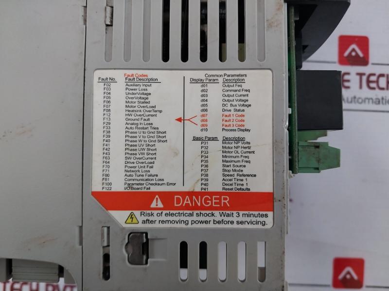 Allen-bradley 22B-d2P3N104 Powerflex 40 Adjustable Frequency Drive