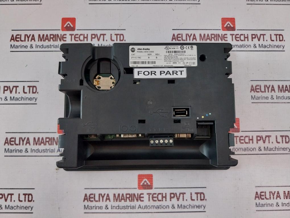 Allen-bradley 2711C-t6C Operator Interface C600 24 Vdc---10W