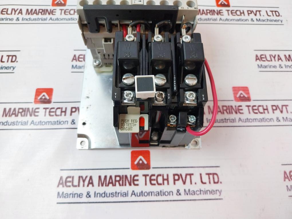 Allen-Bradley 500-NX101 Contactor W/ Overload Relay 592-JOV16 & Starter 505-TOD