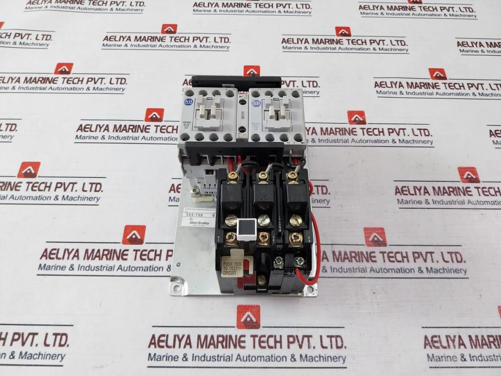 Allen-bradley 505-tod 500-nx101* Overload Relay With Auxiliary Contactor