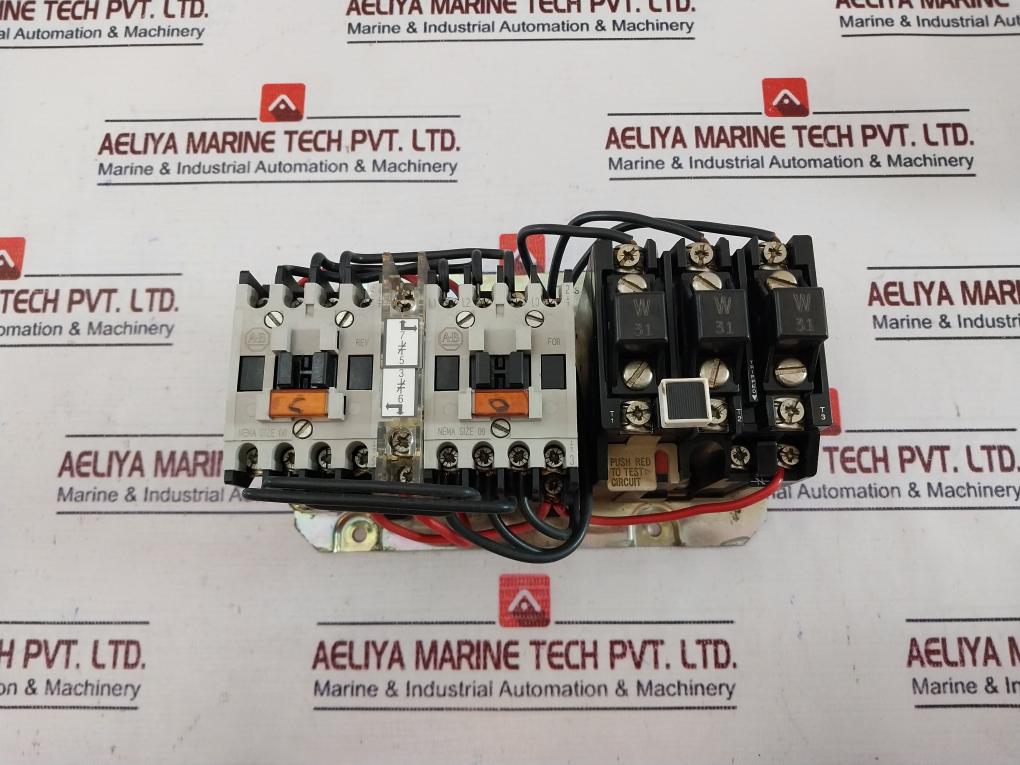 Allen-bradley 505X-tod Reversing Starter 120V 60Hz 110V 50Hz