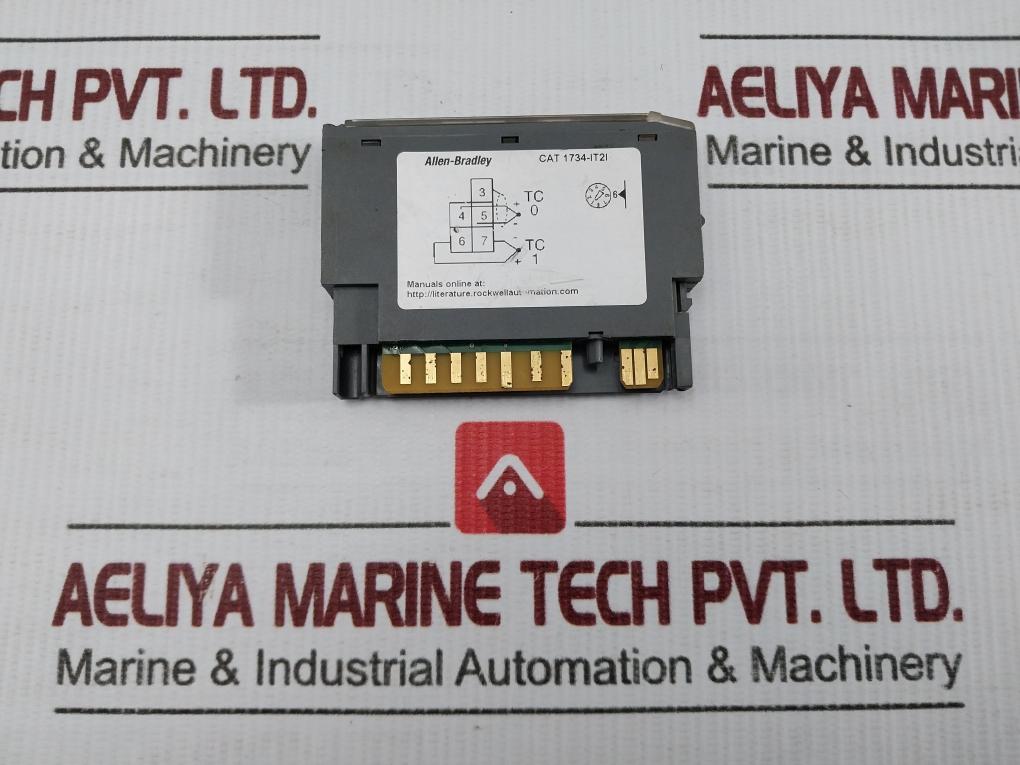 Allen-bradley 5 Vdc, 175 Ma 2-point Isolated Thermocouple Input Module 1734-it21