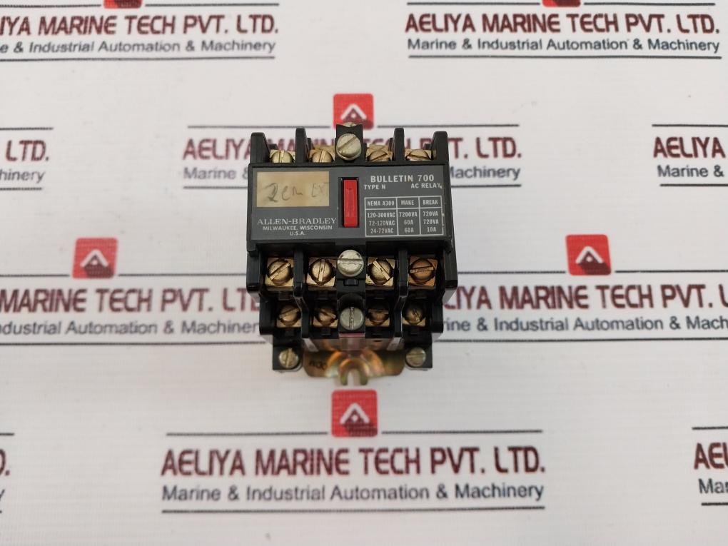 Allen-bradley 700-N800A1 Bulletin 700 AC Relay Series: C