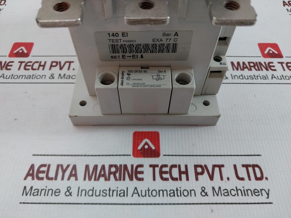 Allen-bradley 600 Vac Magnetic Power Contactor Cab6-140-ei