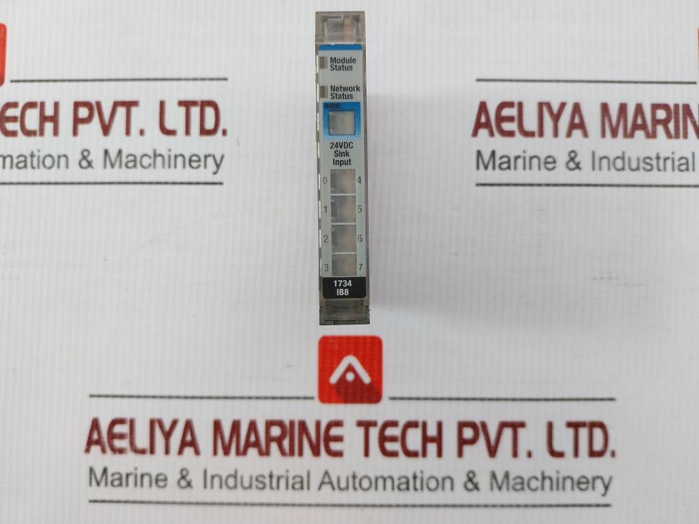 Allen-bradley Digital Dc Input Module 24Vdc, 5Ma Part No 1734-ib8