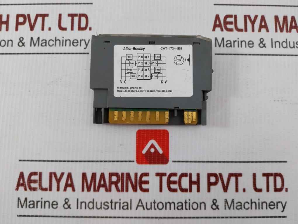 Allen-bradley Digital Dc Input Module 24Vdc, 5Ma Part No 1734-ib8
