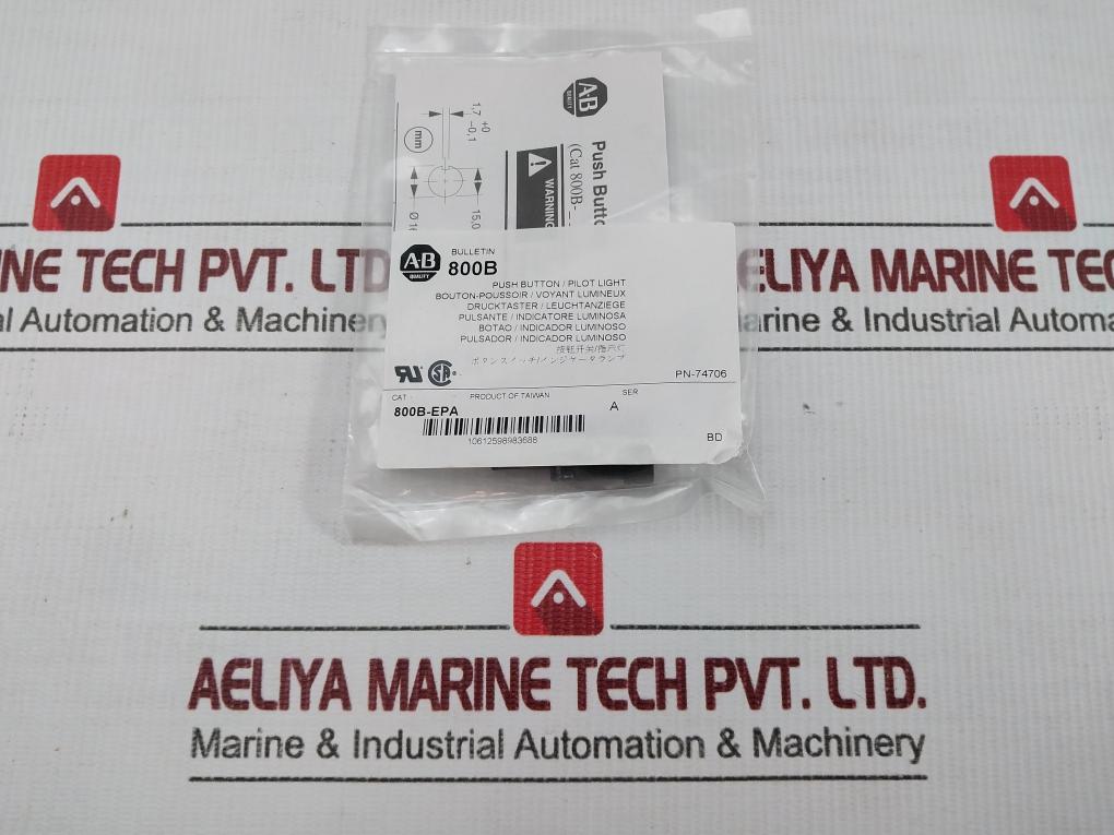 Allen-bradley Push Button 800B-epa