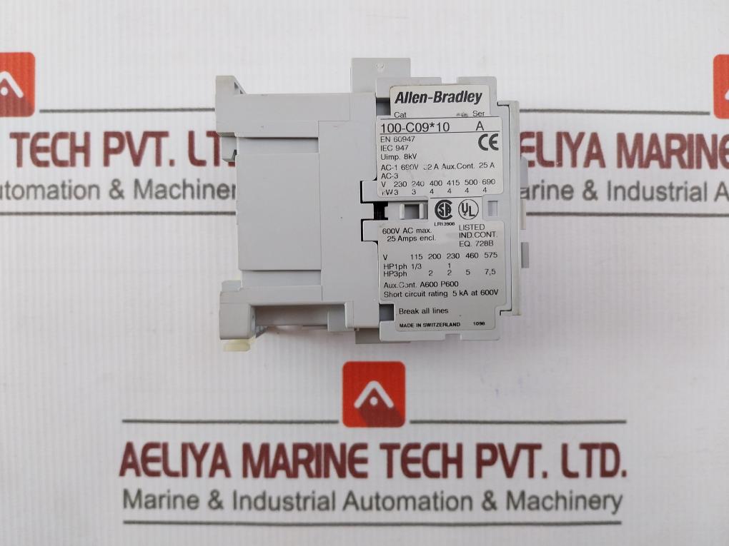 Allen-bradley 100-c09*10 Power Contactor