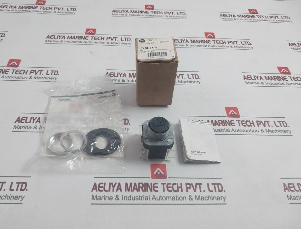 Allen-bradley 800T-a2A2 Push Button Flush Head Black